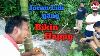 Serunya Mancing Wader Pake Joran Lidi, Bonusnya Ikan Lele Lokal