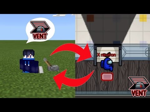 How to VENT!!!  FROM MINECRAFT TO AMONG US!!!