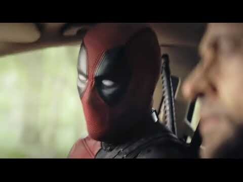 Deadpool and Wolverine car fight scen video