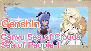 Ganyu Sea of Clouds, Sea of People 1