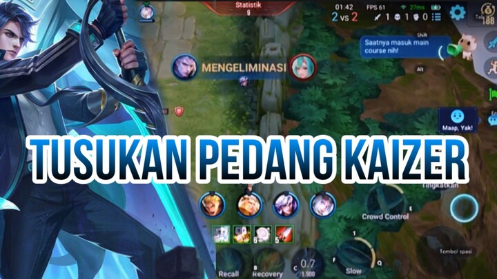 TUSUKAN PEDANG KAIZER