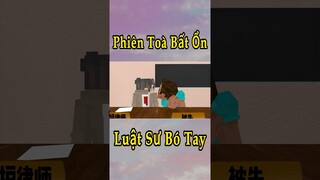 Cái Phiên Toà Bất Ổn Nhưng Anh Đen Xì Xì Khiến Luật Sư Bó Tay 🤣 #shorts