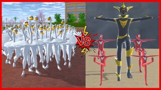 100 Geese VS Sheckers || SAKURA School Simulator