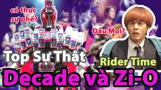 "Ohma Có Thực Sự Dễ Dàng Đánh Bại Decade? "-Top Sự Thật Về RIDER TIME: DECADE VS ZI-O VS DECADE