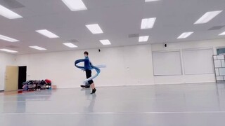 水袖舞也可以如此荡气回肠，威武阳刚by王晓明老师