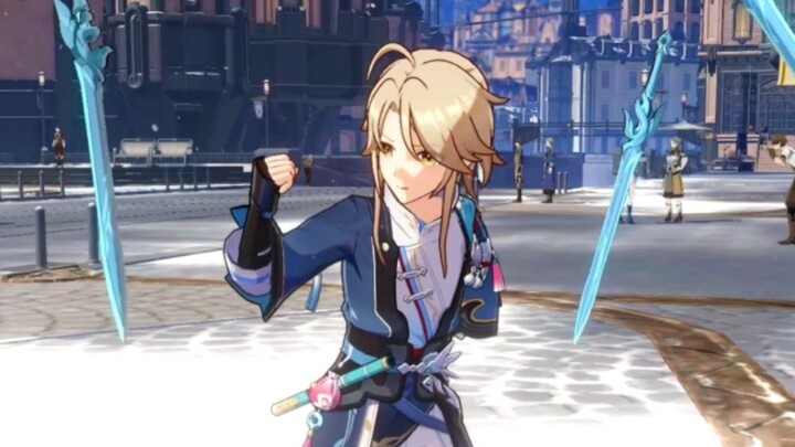 Who would have thought that Yan Qing, who was so handsome in the PV, would be beaten by his own swor