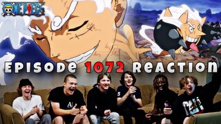 LUFFY CONTINUES TO EMBARRASS KAIDO!! One Piece Episode 1072 GROUP REACTION