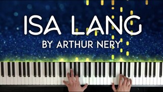 Isa Lang by Arthur Nery piano cover | with lyrics | free sheet music