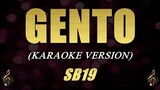 Gento - SB19 (Band Version) (Karaoke)