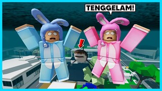 MIPAN & ZUZUZU Tenggelam Karena Tsunami Sangat Tinggi! BANJIR TINGGI BANGET - Roblox Roleplay