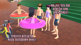 MIO DAN YUTA MAIN KE WATERBOOM BARU!! NGAJAK TEMEN-TEMEN SAMPE NELAKTIR DONG!!