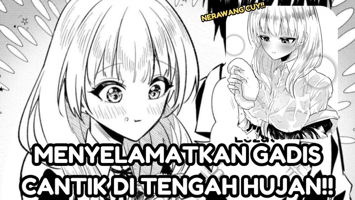 MENYELAMATKAN GADIS CANTI DI TENGAH HUJAN !! SAMPE BASAH KUYUB!!