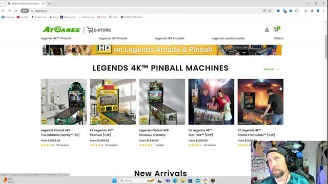 The ROAST of AtGames! Legends 4K pinball is Ridiculous!