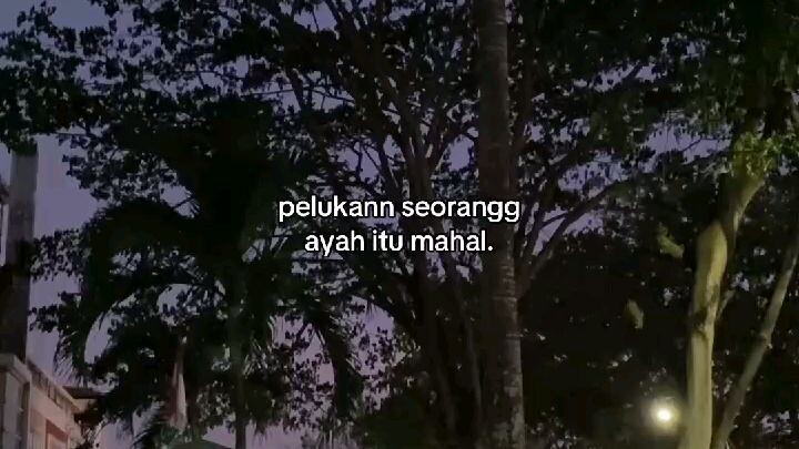 Sayangi selagi masi ada.