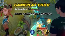 SLOW HAND DIKIT GA NGARUH, YANG PENTING LOCK FANNY SAMPE DAPET KAYUHHH HAHAHA | GAMEPLAY CHOU | MLBB