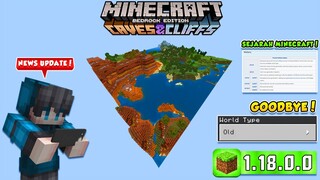 UPDATE! REMOVE FITUR PADA MCPE 1.18.0 | GOODBYE TYPE WORLD OLD!