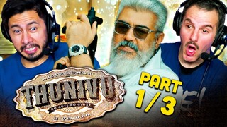 THUNIVU Movie Reaction Part 1/3! | Ajith Kumar | Manju Warrier | Samuthirakani