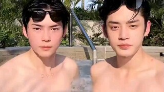 【成韩彬+金地雄】泳池小视频
