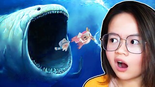 MOMON MENEMUKAN BLOOP! MONSTER RAKSASA di Bawah Laut ft @BANGJBLOX | ROBLOX