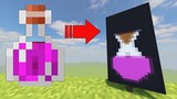 How to make a POTION banner in Minecraft!