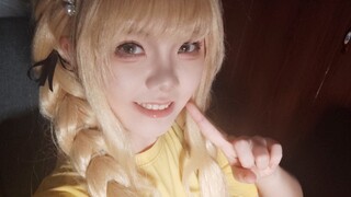 حاولت الغناء والرقص على أغنية «أنا الأجمل في العالم»~~！！！