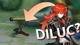 Diluc skin on Mobile Legends! ⁉ Mobile Legends x Genshin Impact (Modskin)