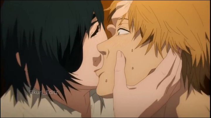 ciuman pertama denji,kun 🥳