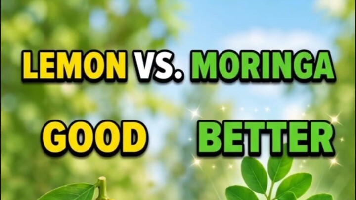 Lemon and Moringa