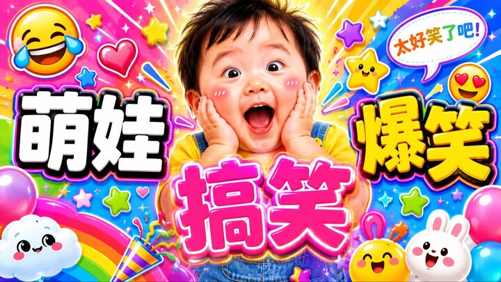 萌娃搞笑集锦 - 宝宝的开心时刻