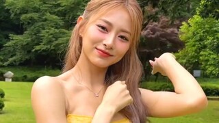 周子瑜 黄色公主裙 Run Away新歌cha！