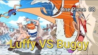 Pertarungan Luffy Melawan Lord Buggy |  Alur Cerita One Piece Episode 8