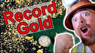 I Broke My Gold Record | Digging into Mine Shaft Sump Finds Rich Placer Gold