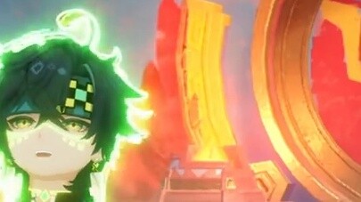 [Animasi Genshin Impact] Saat Genshin dan Traveler diganggu oleh orang bodoh saat kencan mereka