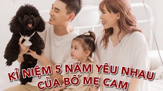 Kỉ niệm 5 năm yêu nhau của bố mẹ Cam | Gia Đình Cam Cam Vlog 100