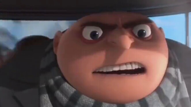 Gru is not actually indifferent, he is just waiting for a family that can melt his heart