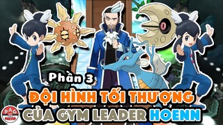 Giả Thuyết Đội Hình Tối Thượng của các Chủ Hội Quán Pokemon vùng Hoenn (Phần 3) | PAG Center