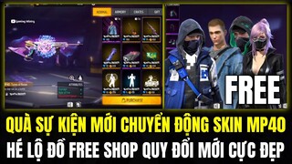 OB35 QUÀ SỰ KIỆN MỚI CHUYỂN ĐỘNG VÀ HÀNH ĐỘNG FREE, VÒNG QUAY CHẾ TÁC VÀ ĐỒ QUY ĐỔI MỚI | FREE FIRE