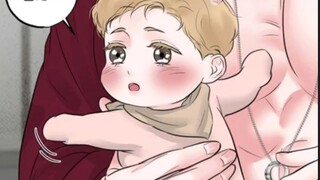 [Male mother] Cross-race! When I woke up, the little leopards were born! ! After the baby fell aslee