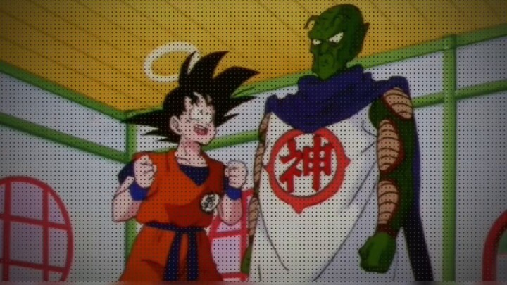 Piccolo's most successful scene is when he knocked down Goku himself.