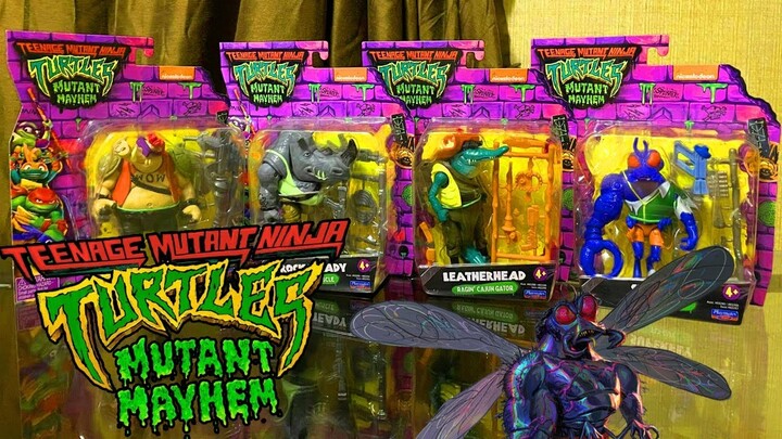 TMNT: MUTANT MAYHEM Toys | Taking a look at the BAD GUYS!