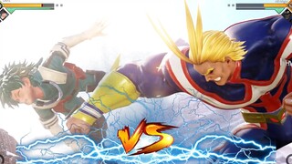 MIDORIYA VS ALLMIGHT! 1V3 ( JUMP FORCE )