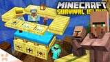 The IMPOSSIBLE Villager Breeder - Minecraft 100 Day Island (#8)