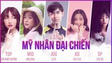 MỸ NHÂN ĐẠI CHIẾN: TEAM MÌNH CŨNG PHẢI TRY HARD THÔI | VÁN 4 | LEVI STREAM