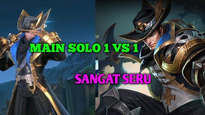Main solo pakai hero Valhein. 1 VS 1 lawan musuh .