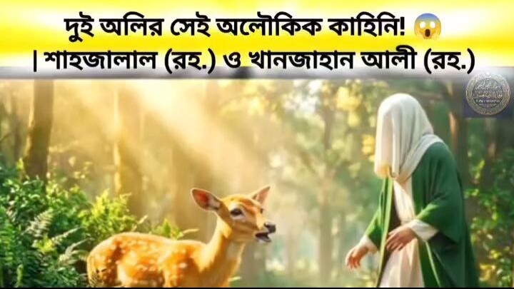 দুই অলির সেই অলৌকিক কাহিনি!   | শাহজালাল (রহ.) ও খানজাহান আলী (রহ.)