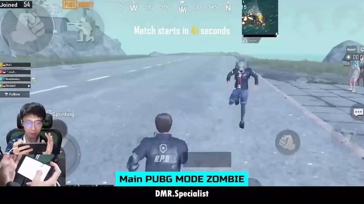 Main PUBG MODE ZOMBIE!!