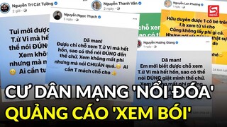 Cư dân mạng 'nổi đóa' khi nghệ sĩ quảng cáo cả nơi 'xem bói'