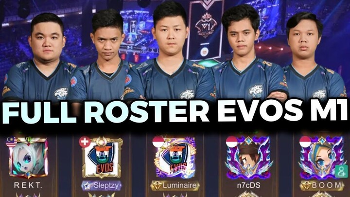 Akhirnya Bisa Reuni Lagi Full Roster EVOS M1 Setelah Bertahun2!! - Mobile Legend