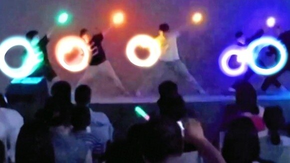 【五中势/wota艺】 กำลังปีนเวทีด้านนอกโรงเรียน!