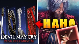 *NEW CODE* Devs made SCAM Summons JUICY!! also TRIGGER LUCK??? (Devil May Cry: Peak of Combat)